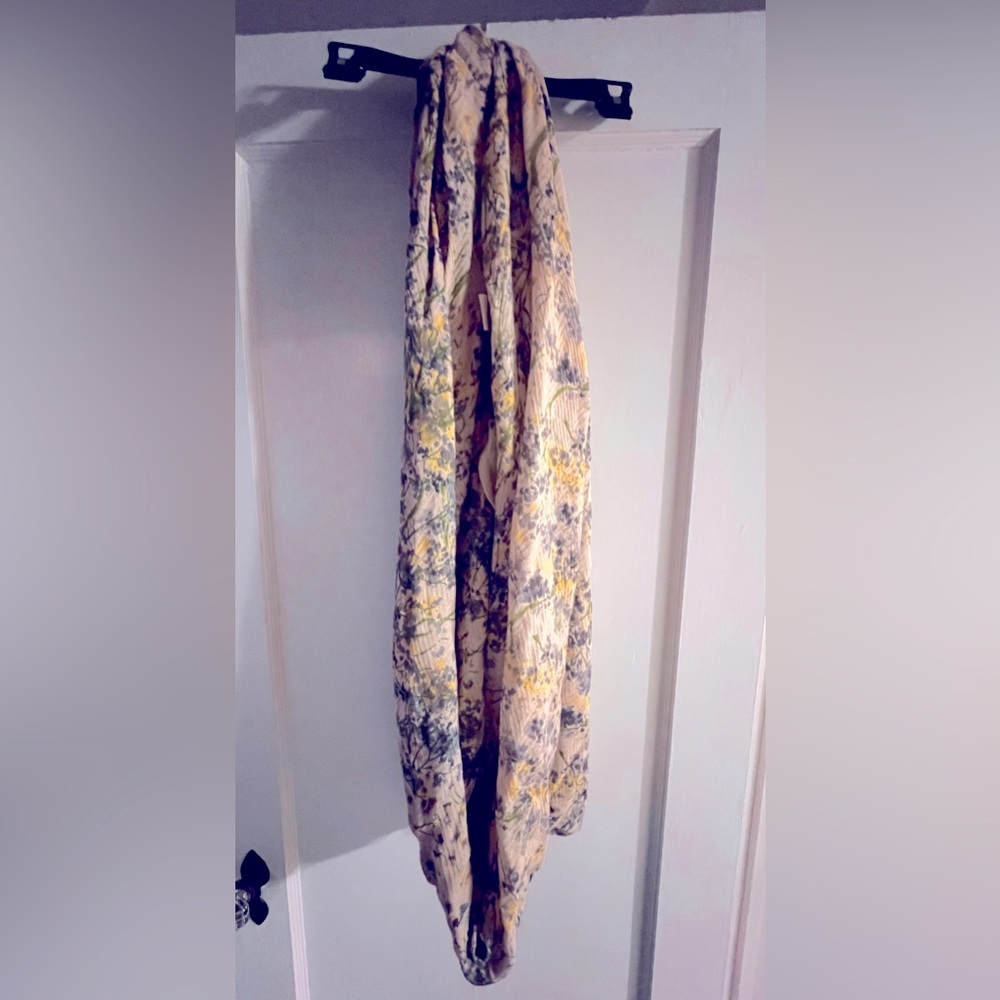 vismaya floral Infinity scarf Anthropologie